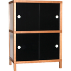 Armário Portas De Correr 744-2 Laranja