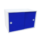 Armário Portas De Correr Pt Azul