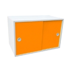 Armário Portas De Correr Pt Laranja
