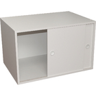 Armário Portas De Correr Pt Vermelha