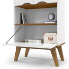 Armário Prism Retrô Com 3 Portas - Branco - Patrimar Móveis