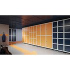 Armário Roupeiro 9 Portas Aço Cinza/laranja Picasso