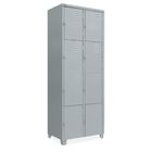 Armário Roupeiro Aço 08 Pp Mobycasa Moveis