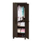 Armário Roupeiro Plástico Rattan Wengue Rimax