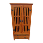 Armário Rústico Carter Em Madeira Demolição - Cód 2420