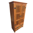 Armário Rústico Carter Em Madeira Demolição - Cód 2420