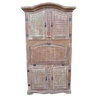 Armário Rústico Felipa Em Madeira De Demolição - Cód 826