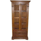 Armário Rústico Guiana Em Madeira De Demolição - Cód 140