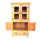 Armário Rústico Libéria Em Madeira De Demolição - Cód 1142