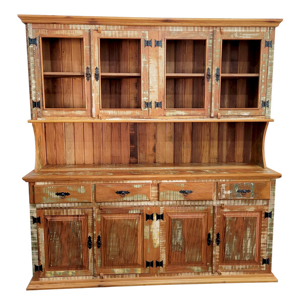 Armário Rústico Tales Em Madeira De Demolição - Cód 2071