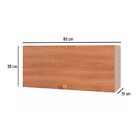 Armário Sálvia 80cm Com 1 Porta Basculante Freijó