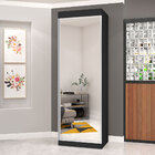 Armário Sapateira 01 Porta Com Espelho E 01 Gaveta Geórgia Pr