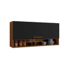 Armário Sapateira Aéreo Suspenso Multiuso De Parede 1 Porta -