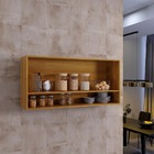 Armário Sapateira Aéreo Suspenso Multiuso De Parede 1 Porta -