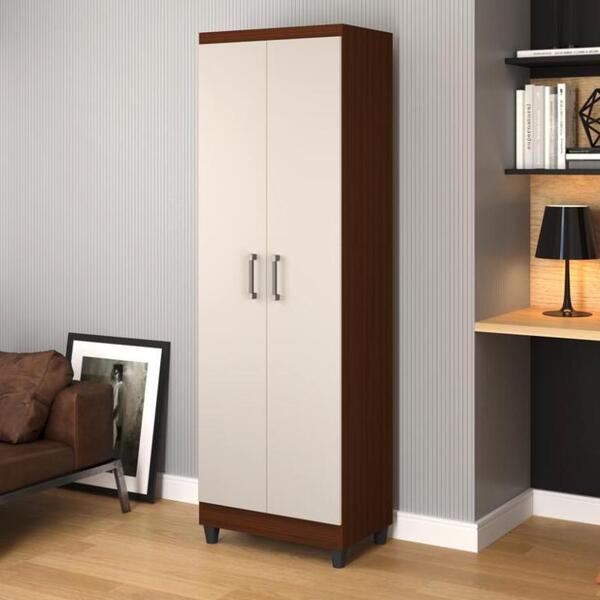 Armário Sapateira Multiuso 2 Portas 4 Prateleiras Roma - Frei