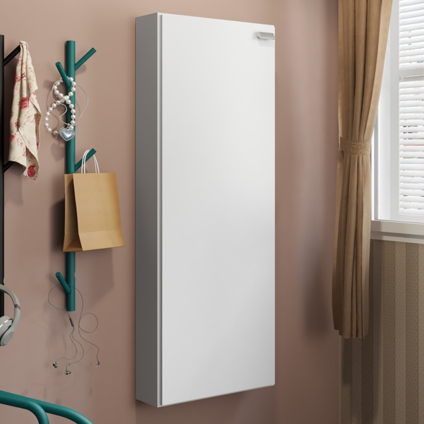 Armário Sapateira Utilitário 1 Porta Branco Carraro