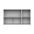 Armário Superior 3 Portas Madeira Branca 120cm Provençal Spring