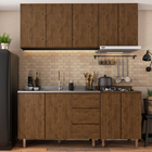 Armário Superior 60cm Preto Spring