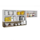 Armário Superior Para Cozinha 3 Portas Com Nicho Bali Itatiai