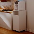 Armario Suporte Bujão De Gás Para Cozinha Com Rodinhas