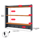 Armário Suporte Xícaras Armarinho Amélia Nicho Organizadora D
