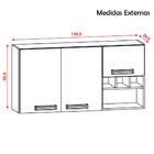 Armario Suspenso 120cm 752am Ktp