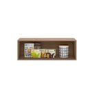 Armário Suspenso 1 Porta Oakland Carvalho Menta