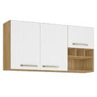 Armário Suspenso 1 Prateleira E 3 Portas Fort Freijó Supremo