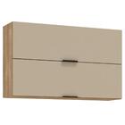 Armário Suspenso 2 Portas  Argélia Freijó Vanilla