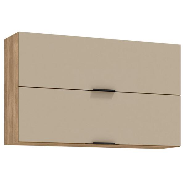 Armário Suspenso 2 Portas  Argélia Freijó Vanilla