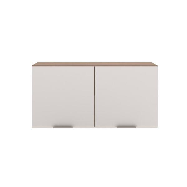 Armário Suspenso 2 Portas Richmond Carvalho Off-white