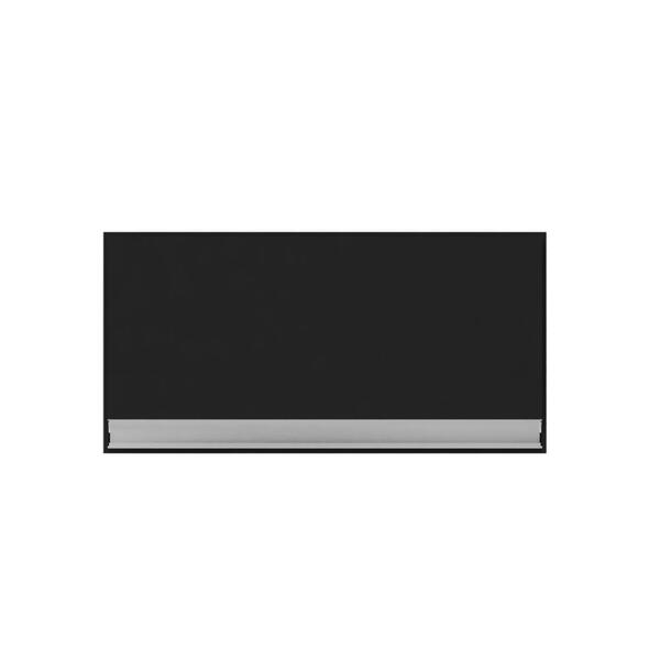 Armário Suspenso 60 Cm Leicester Preto Fosco