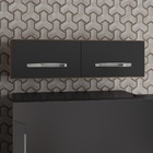 Armário Suspenso Aéreo De Geladeira Modulado Cozinha Lavander