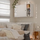 Armário Suspenso Aéreo de Parede Multiuso Cozinha Porta Tempe