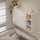 Armário Suspenso Aéreo de Parede Multiuso Cozinha Porta Tempe