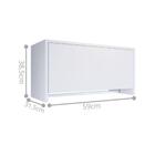 Armário Suspenso Alfa Branco