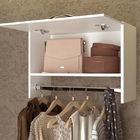 Armário Suspenso Branco Roupas