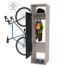 Armário Suspenso Com 1 Suporte Para Bicicleta 1 Porta Nepal