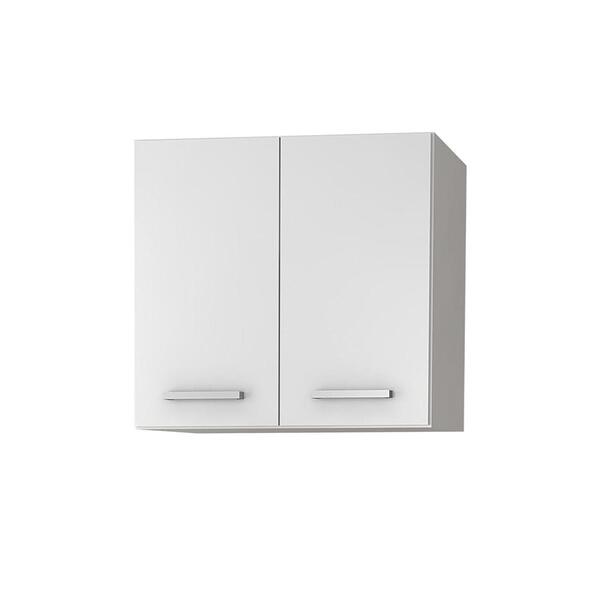 Armario Suspenso De Parede 2 Portas Branco Angola