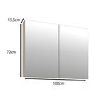 Armário Suspenso Em Mdf Marrom Madeira