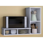 Armário Suspenso Multi Ambientes 4 Nichos Escritório Sala Qua