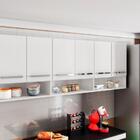 Armario Suspenso Para Cozinha 6 Portas Branco Suriname Brienz