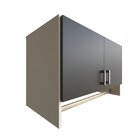 Armário Suspenso Para Lavandeira Com Suporte Para Cabides Bra