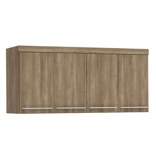 Armário Suspenso Smart I 4 Pt Nogal