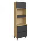 Armário Torre Quente Cozinha Cairo Com 1 Porta Basculante