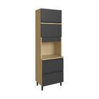 Armário Torre Quente Cozinha Cairo Com 2 Portas E 2 Gavetas