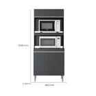 Armário Torre Quente - Sabrina Preto