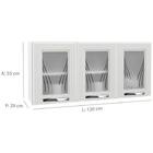 Armario Triplo Telasul Star 3 Pts C/vidro  - 816007-01