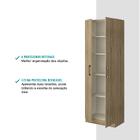 Armário Utilitário 626 Multiuso 2 Portas Noce Carraro