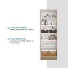 Armário Utilitário Lavanderia 2 Portas Noce Carraro